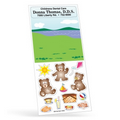 Peel N Play Sticker Sheet w/ Repositionable Bear Picnic Scene